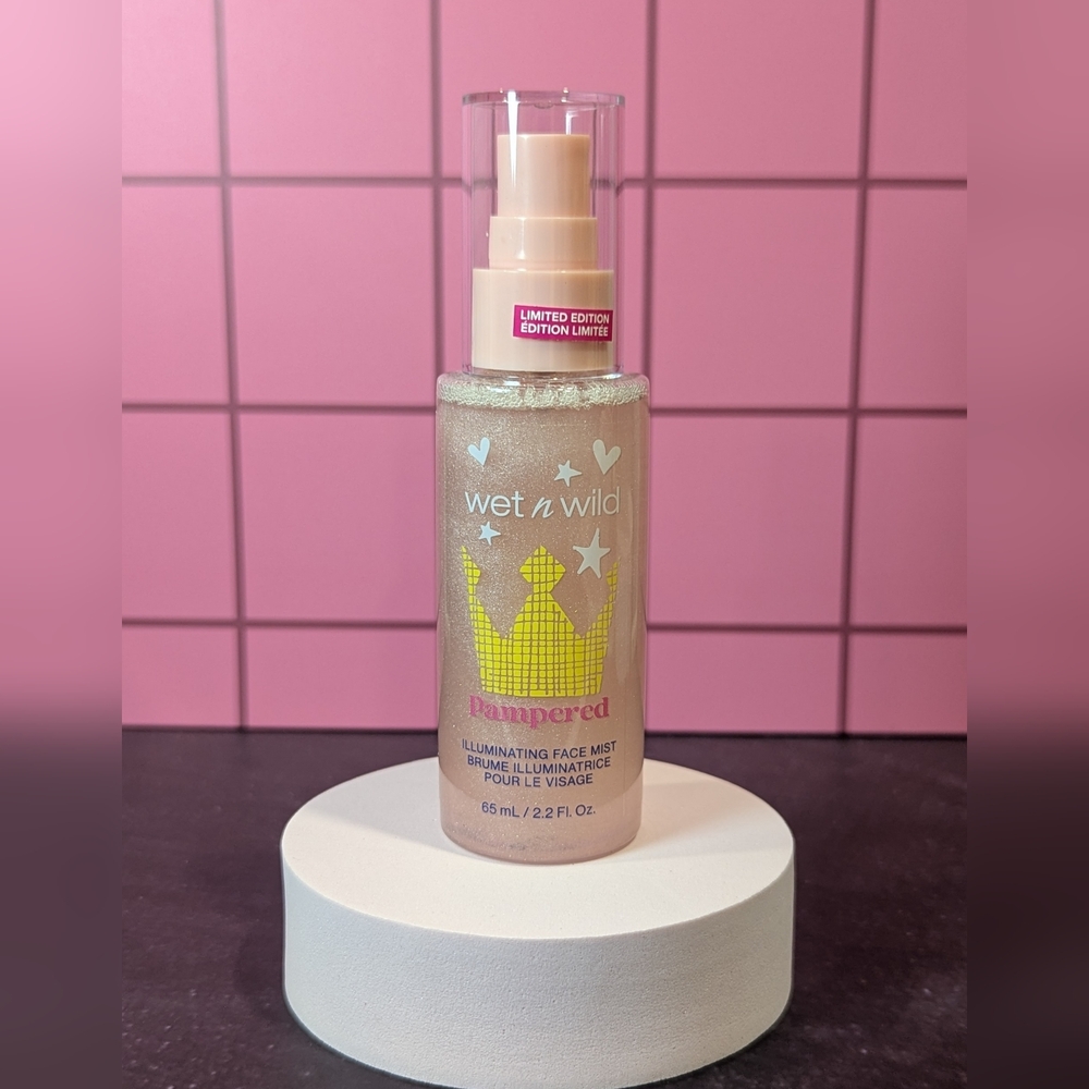 Wet n Wild Pampered Collection Illuminating Face Mist Time for Yourself NEW